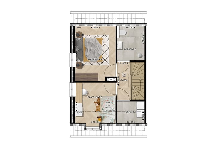 Photo 10 of Type D1 Hoekwoningen (Bouwnr. 34)