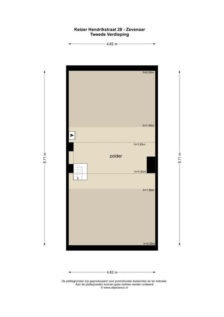 Foto 45 van Keizer Hendrikstraat 28