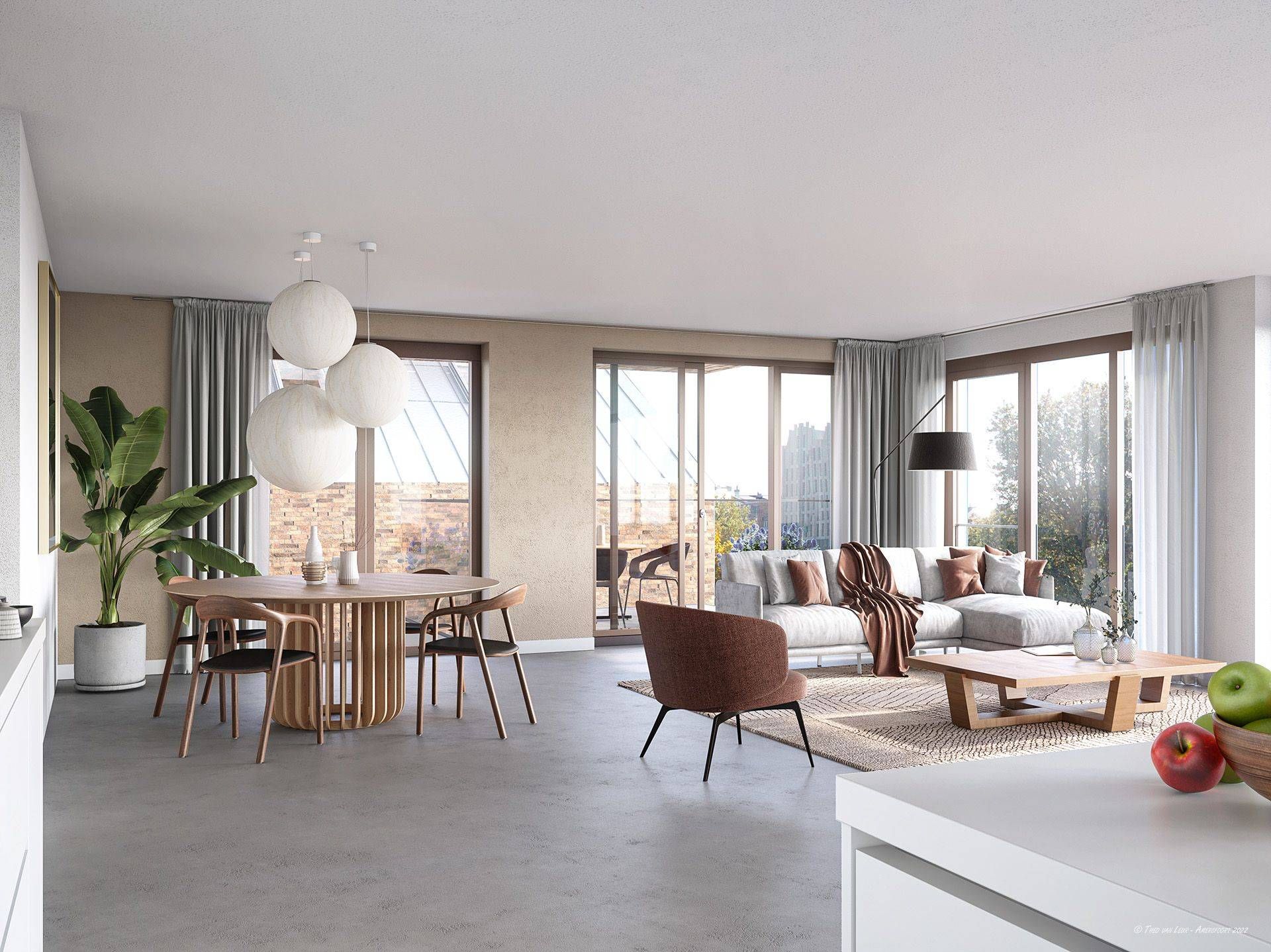 Foto 3 van De Zwaan - Westertoren - appartementen (Bouwnr. A3.03)