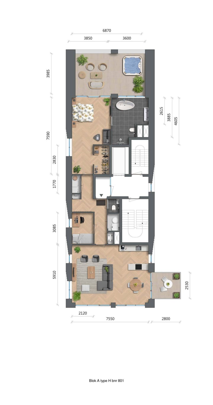 Photo 3 of De Zwaan - Westertoren - appartementen (Bouwnr. A8.01)