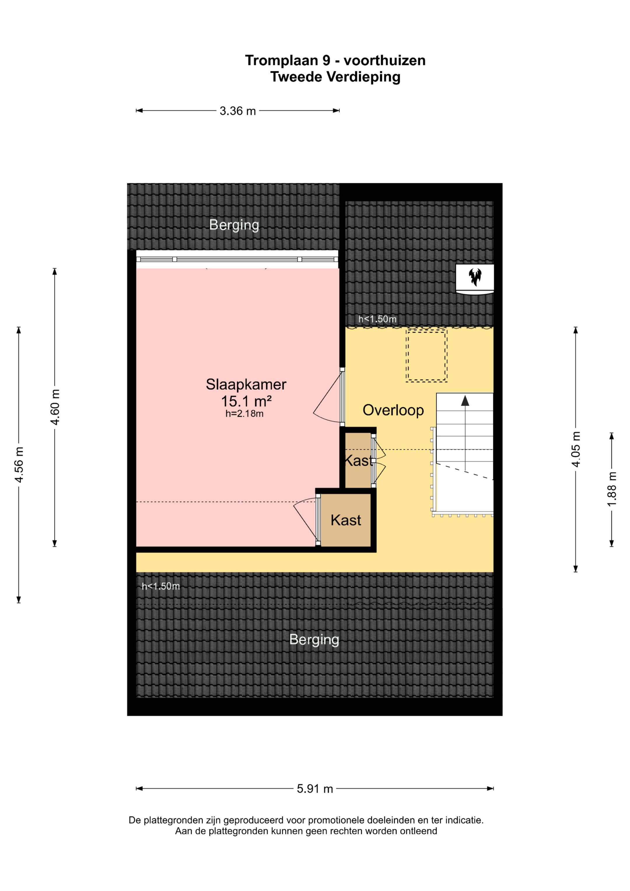 Foto 30 van Tromplaan 9