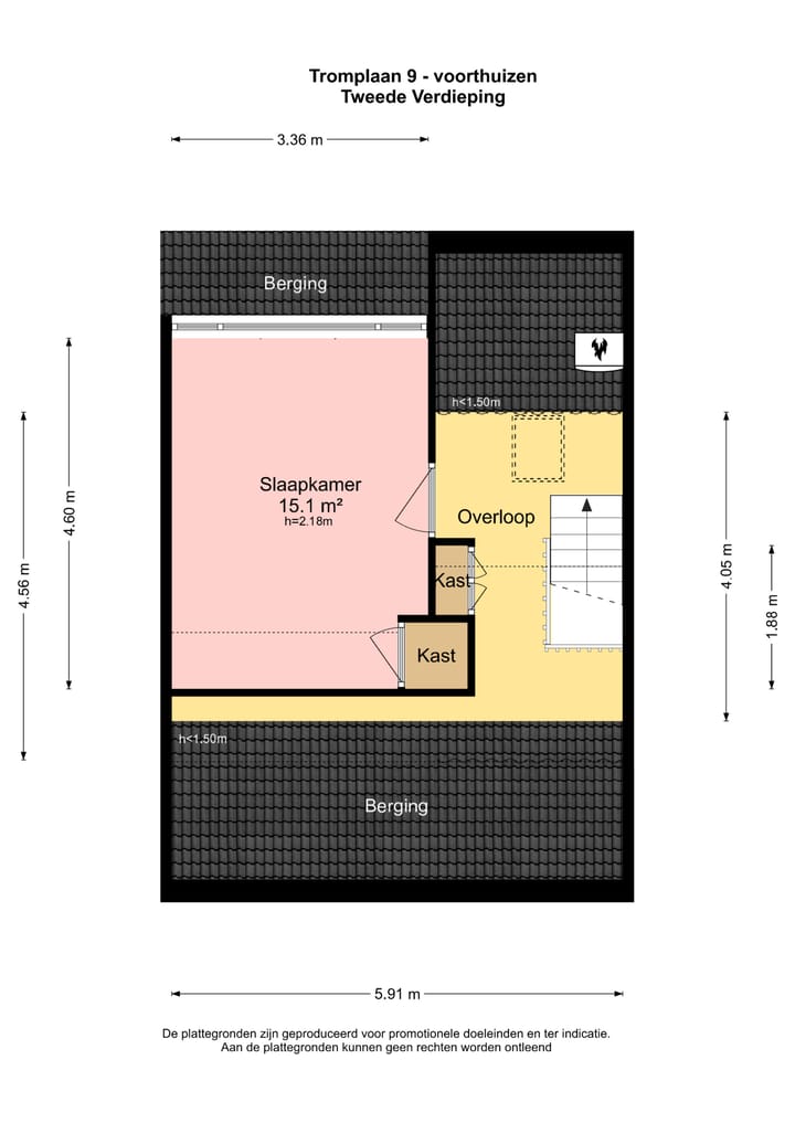 Foto 30 van Tromplaan 9