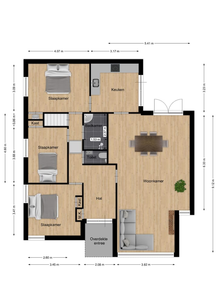 Foto 22 van Dross Kampsstraat 27