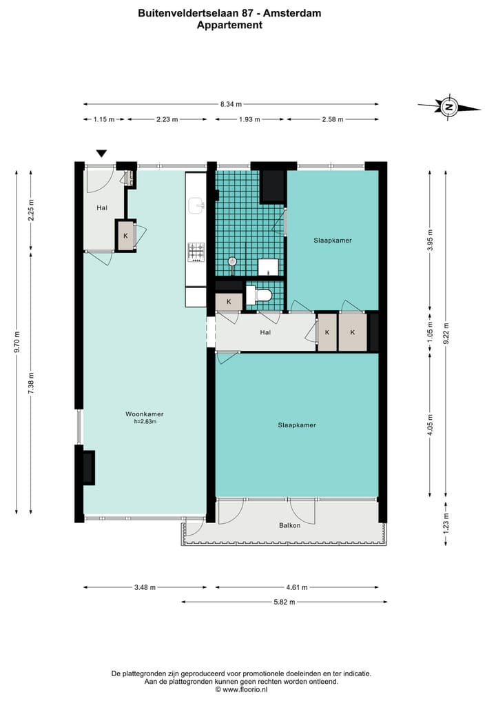 Foto 21 van Buitenveldertselaan 87