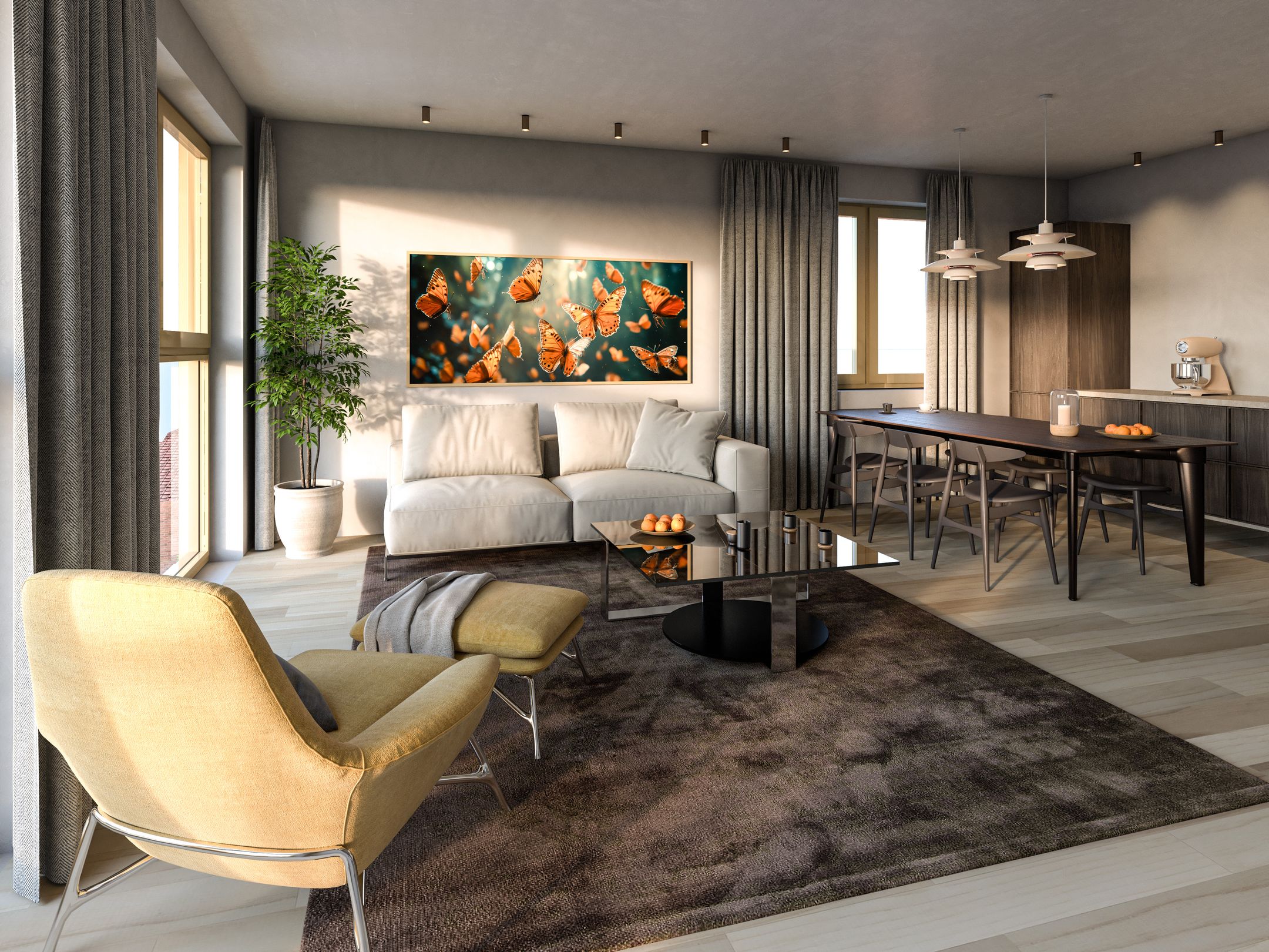 Foto 3 van Type D Hof Appartement (Bouwnr. H2.3)