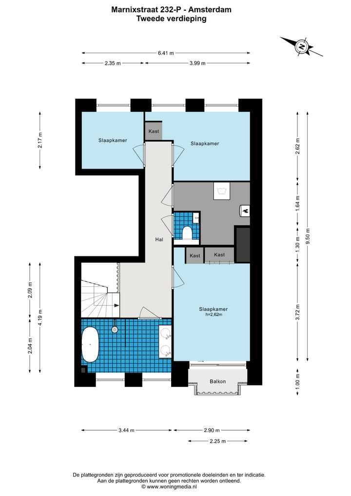 Foto 33 van Marnixstraat 232-P