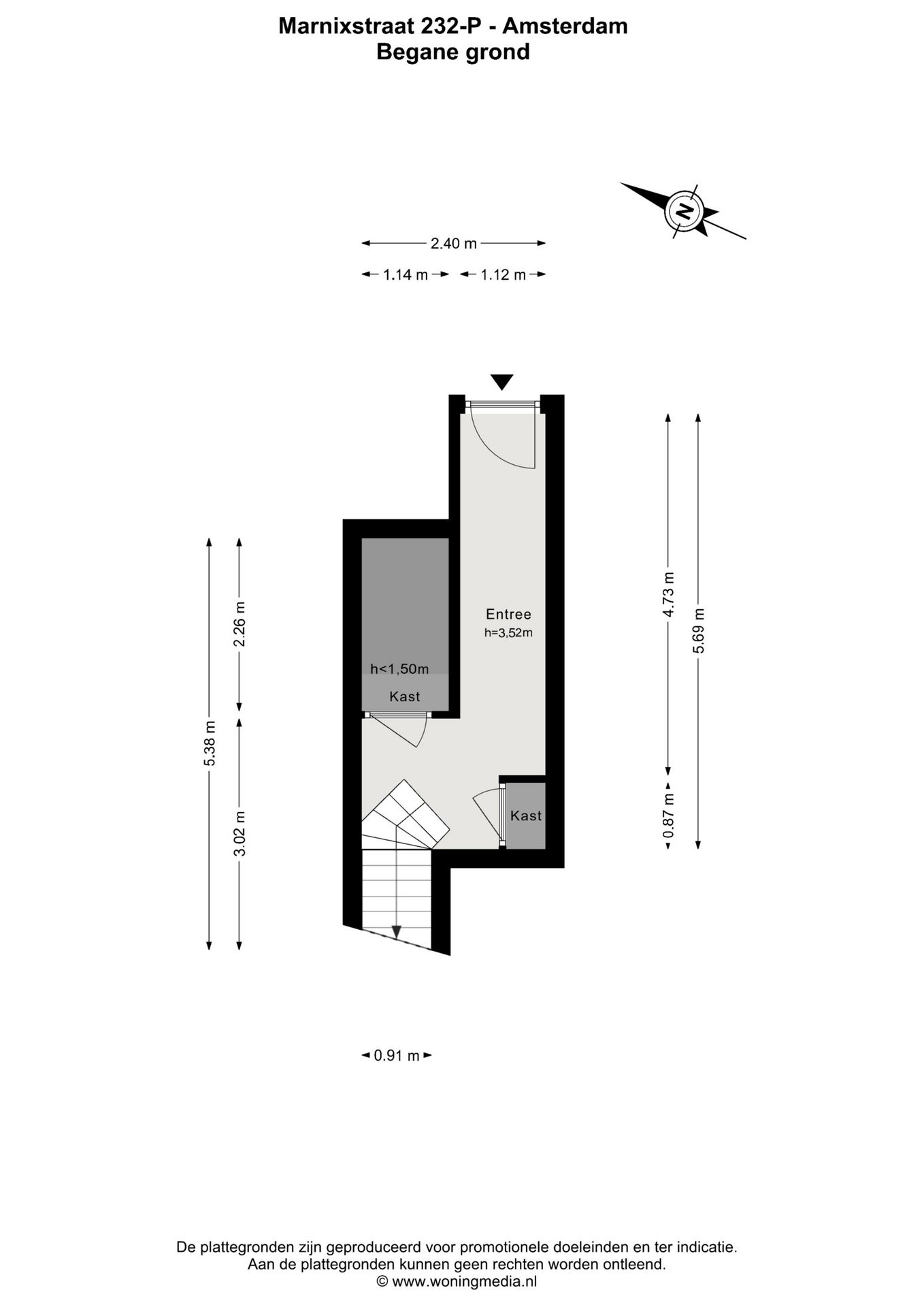 Foto 36 van Marnixstraat 232-P