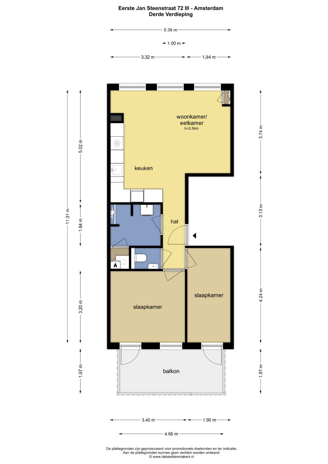 Foto 20 van Eerste Jan Steenstraat 72-3