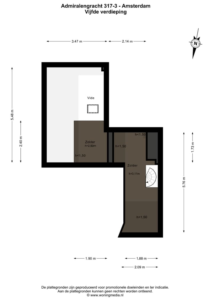 Foto 38 van Admiralengracht 317-3