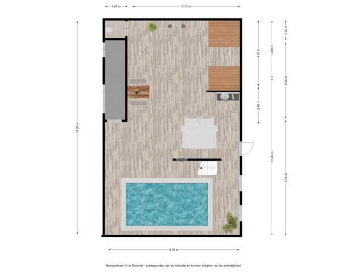 Rooijsestraat 11 te Dreumel - wellness begane grond