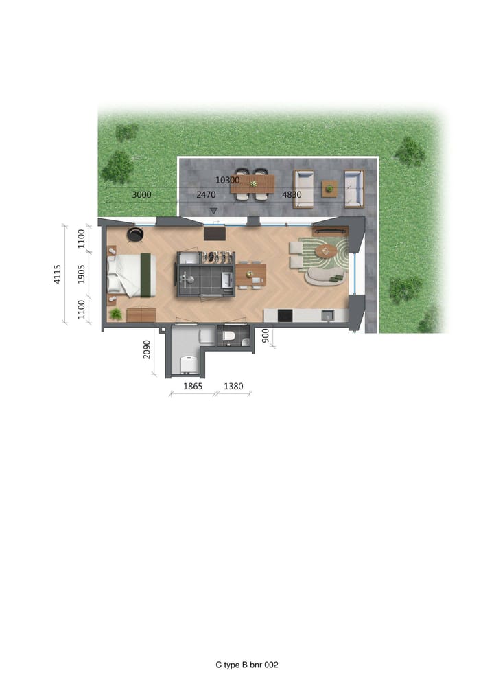 Foto 3 van De Zwaan - Oostertoren - Appartementen (Bouwnr. C0.02)