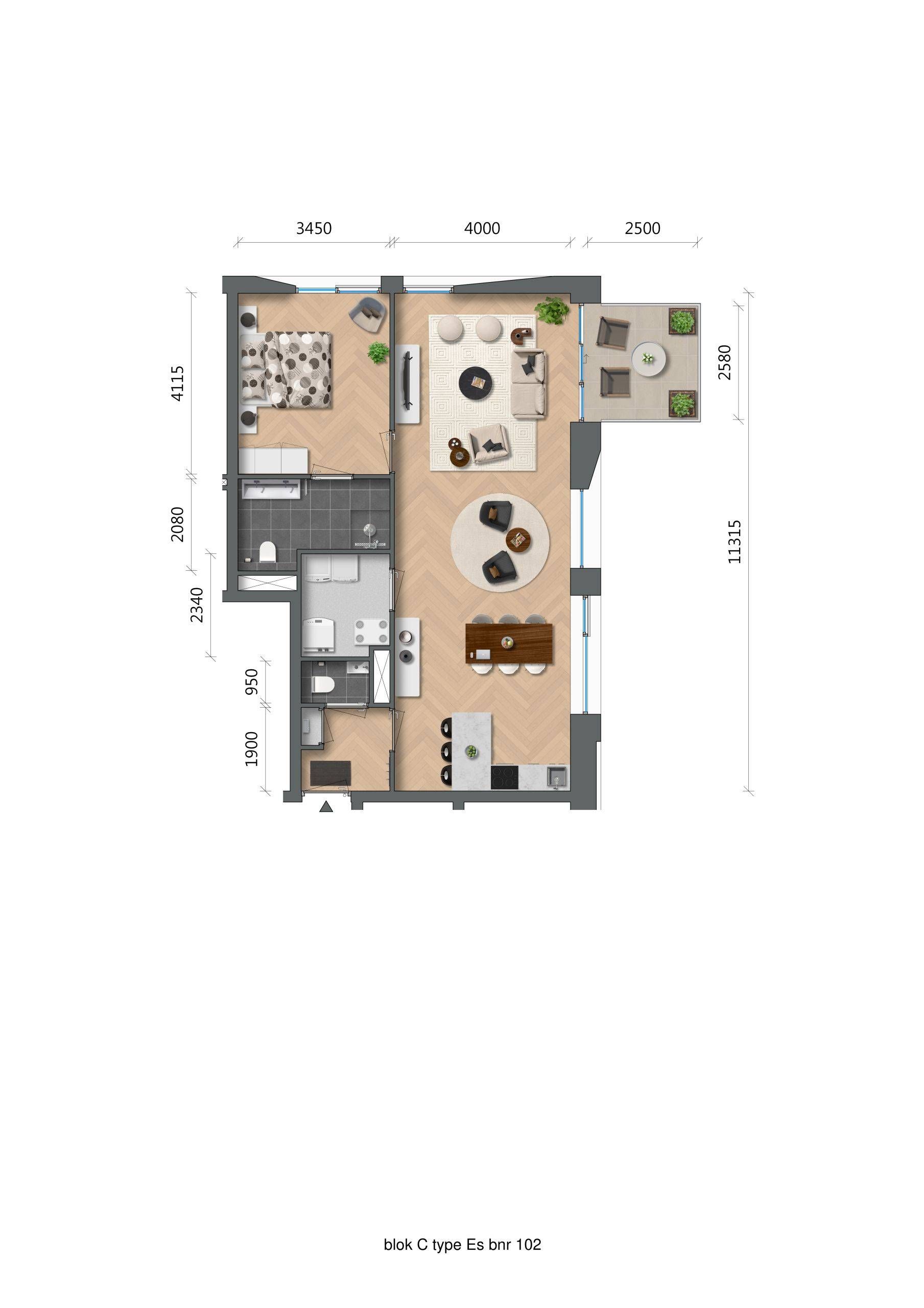 Photo 3 of De Zwaan - Oostertoren - Appartementen (Bouwnr. C1.02)