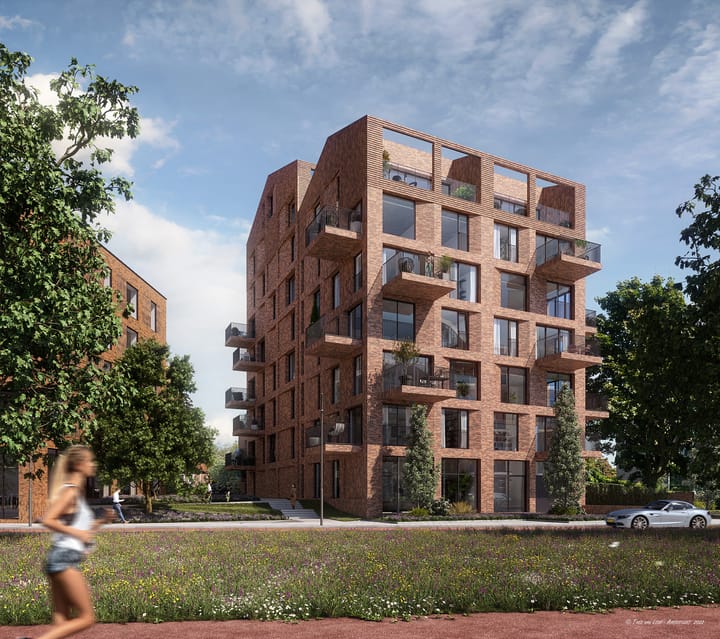 Foto 1 van De Zwaan - Oostertoren - Appartementen (Bouwnr. C4.04)