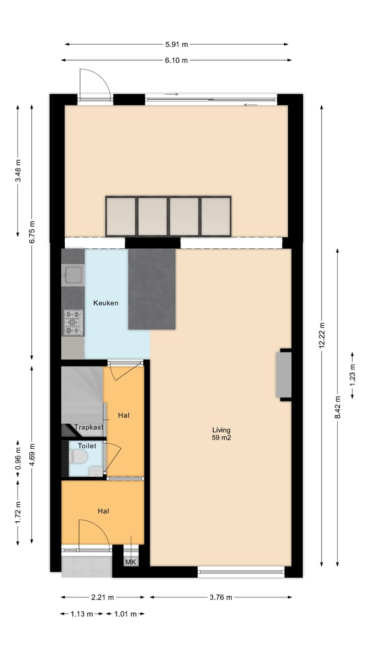 Foto 54 van Poorterstraat 6