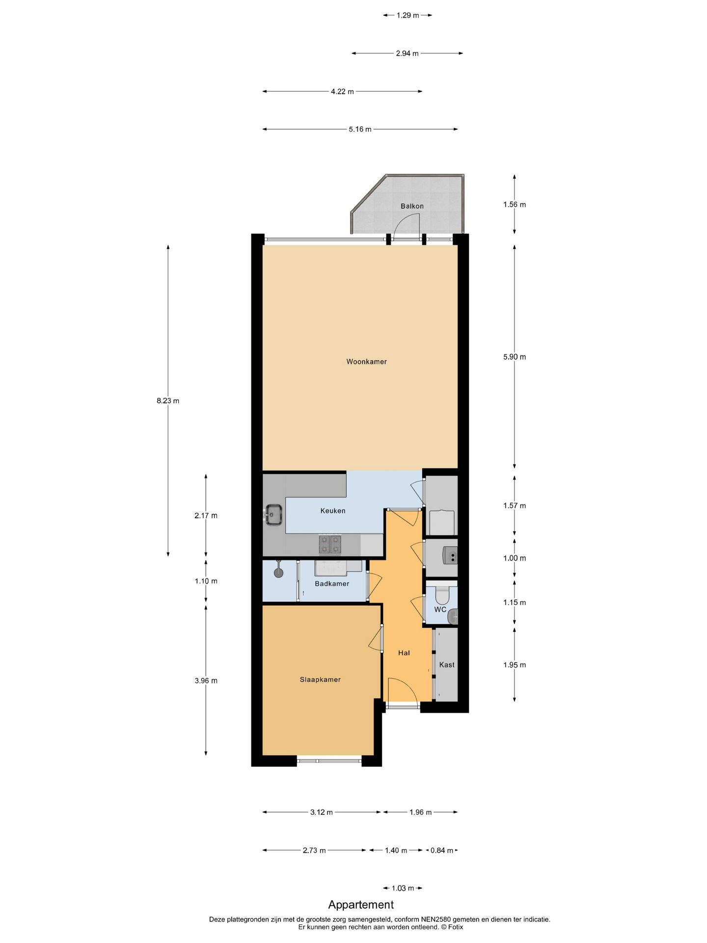 Foto 40 van Achterdorpsstraat 34-F