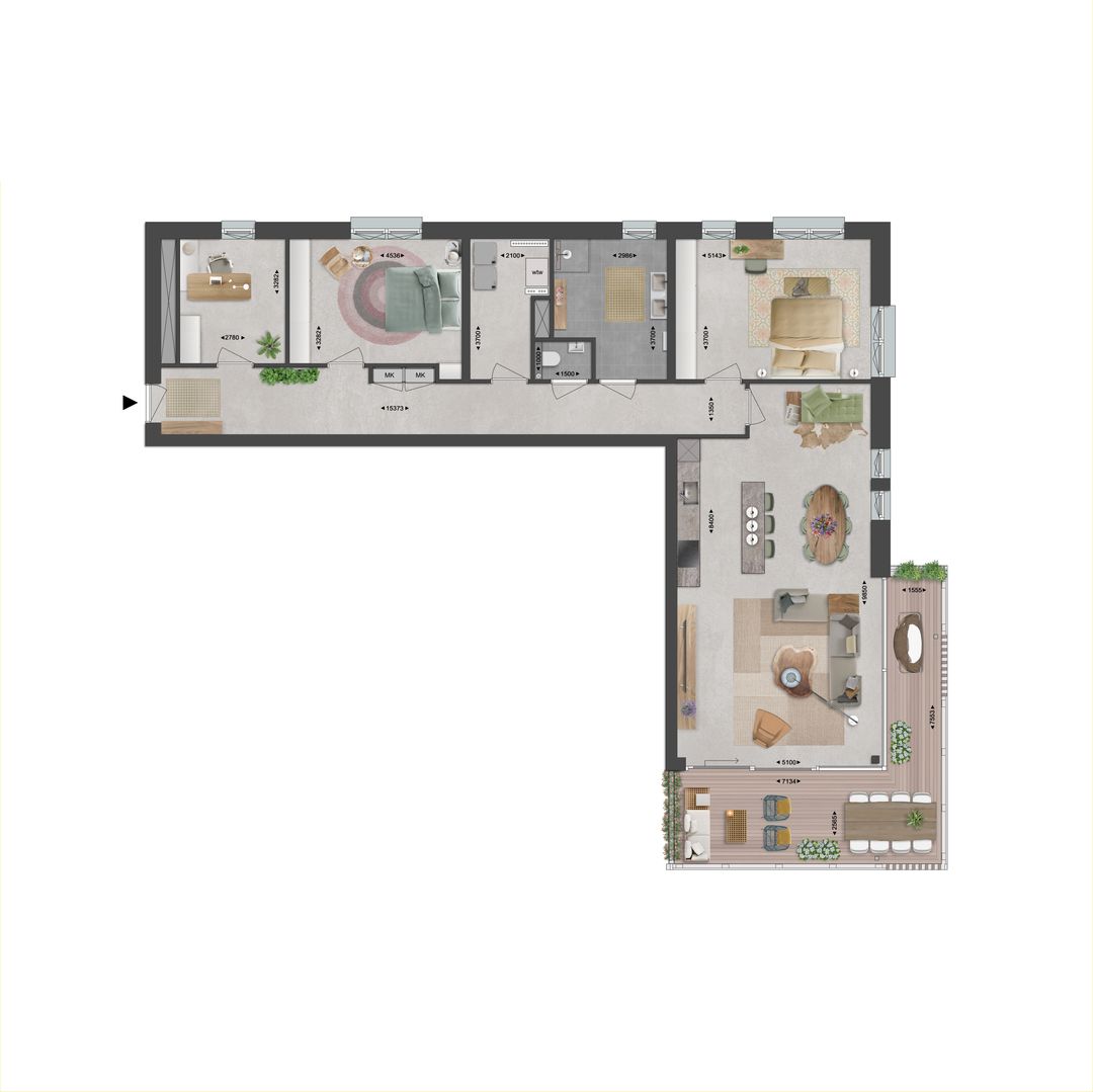 Photo 2 of Kops Kwartier - Gebouw B - Quercus L (Bouwnr. 4)