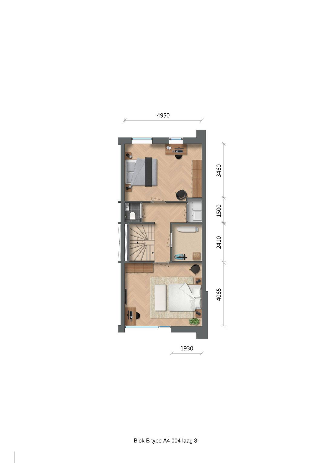 Foto 7 van De Zwaan - Pakhuis - Stadsvilla (Bouwnr. B0.04)