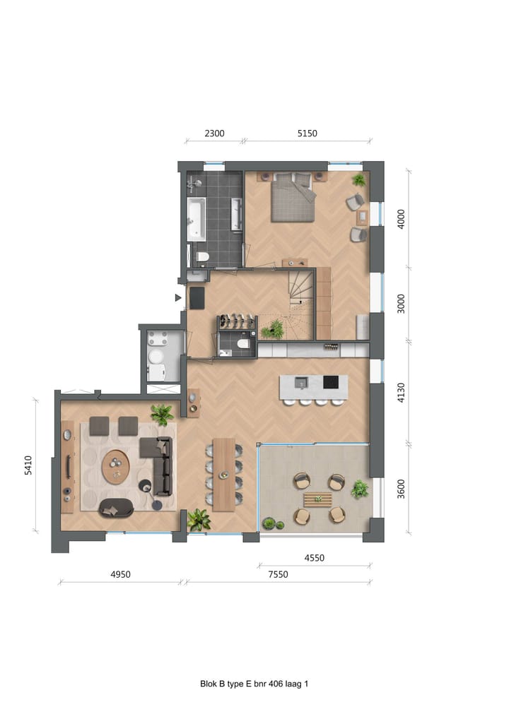 Foto 4 van De Zwaan - Pakhuis - Penthouse (Bouwnr. B4.06)