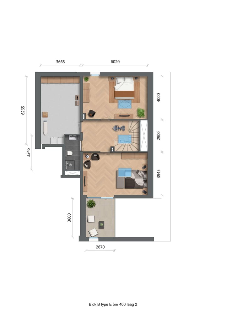 Foto 5 van De Zwaan - Pakhuis - Penthouse (Bouwnr. B4.06)