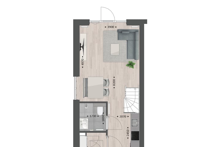 Foto 2 van Tussenwoning | Type H (Bouwnr. 136)