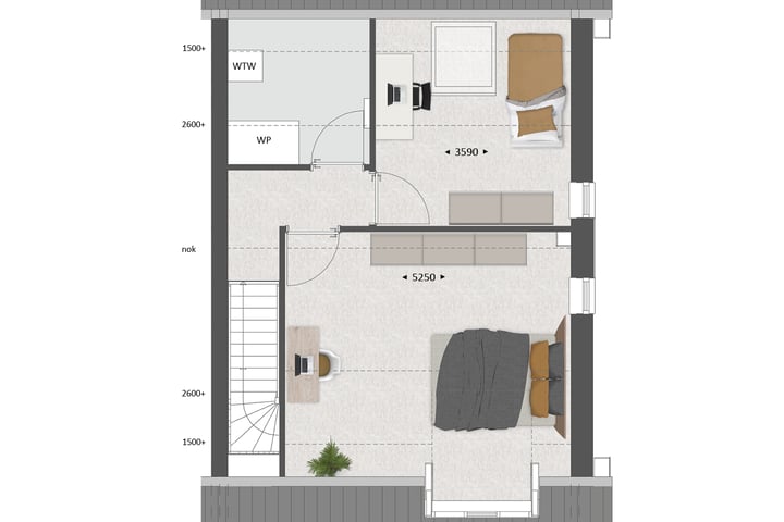 Photo 4 of Levensloopbestendige hoekwoning | E (Bouwnr. 130)