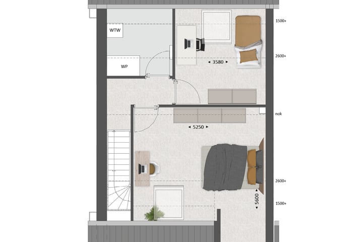Foto 6 van Levensloopbestendige hoekwoning | E (Bouwnr. 130)