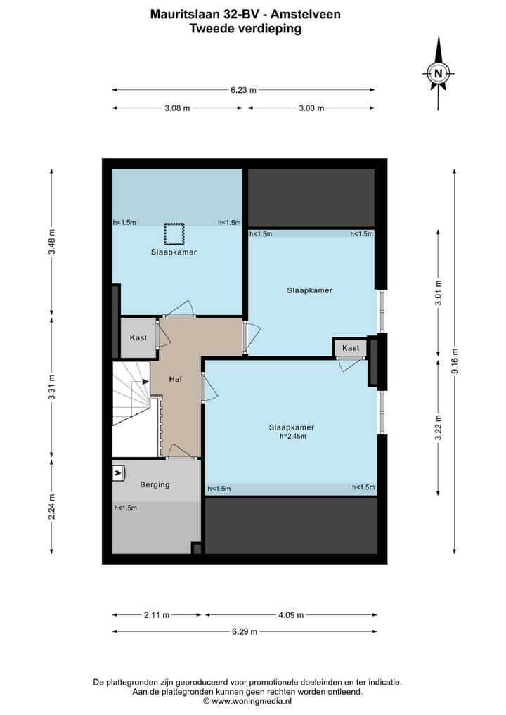 Foto 33 van Mauritslaan 32-BV