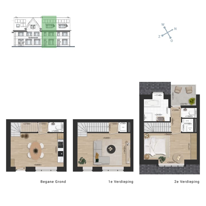 Foto 9 van Stadswoning | Type L+ | Woning 12 (Bouwnr. 12)