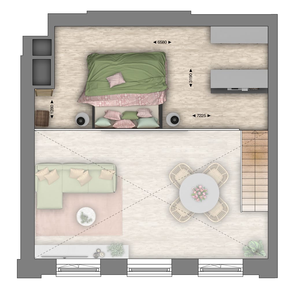 Foto 50 van Bornerbroeksestraat 21-F