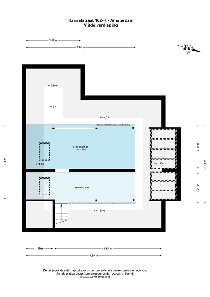 Foto 59 van Kanaalstraat 102-H