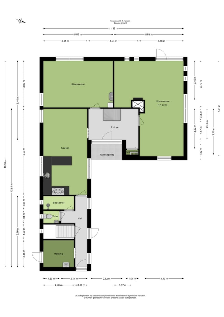 Foto 46 van Herwensedijk 1