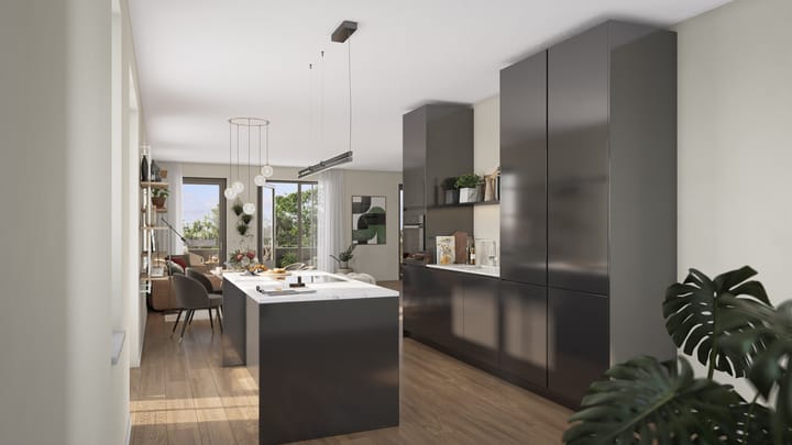 Foto 2 van Het lint, appartement (Bouwnr. 8)