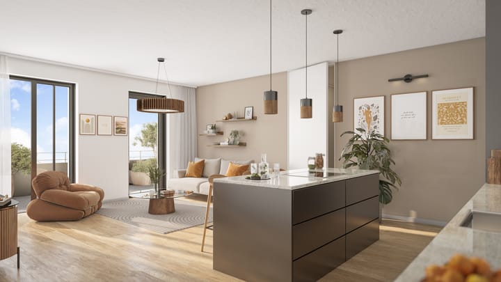 Foto 1 van Het lint, appartement (Bouwnr. 4)