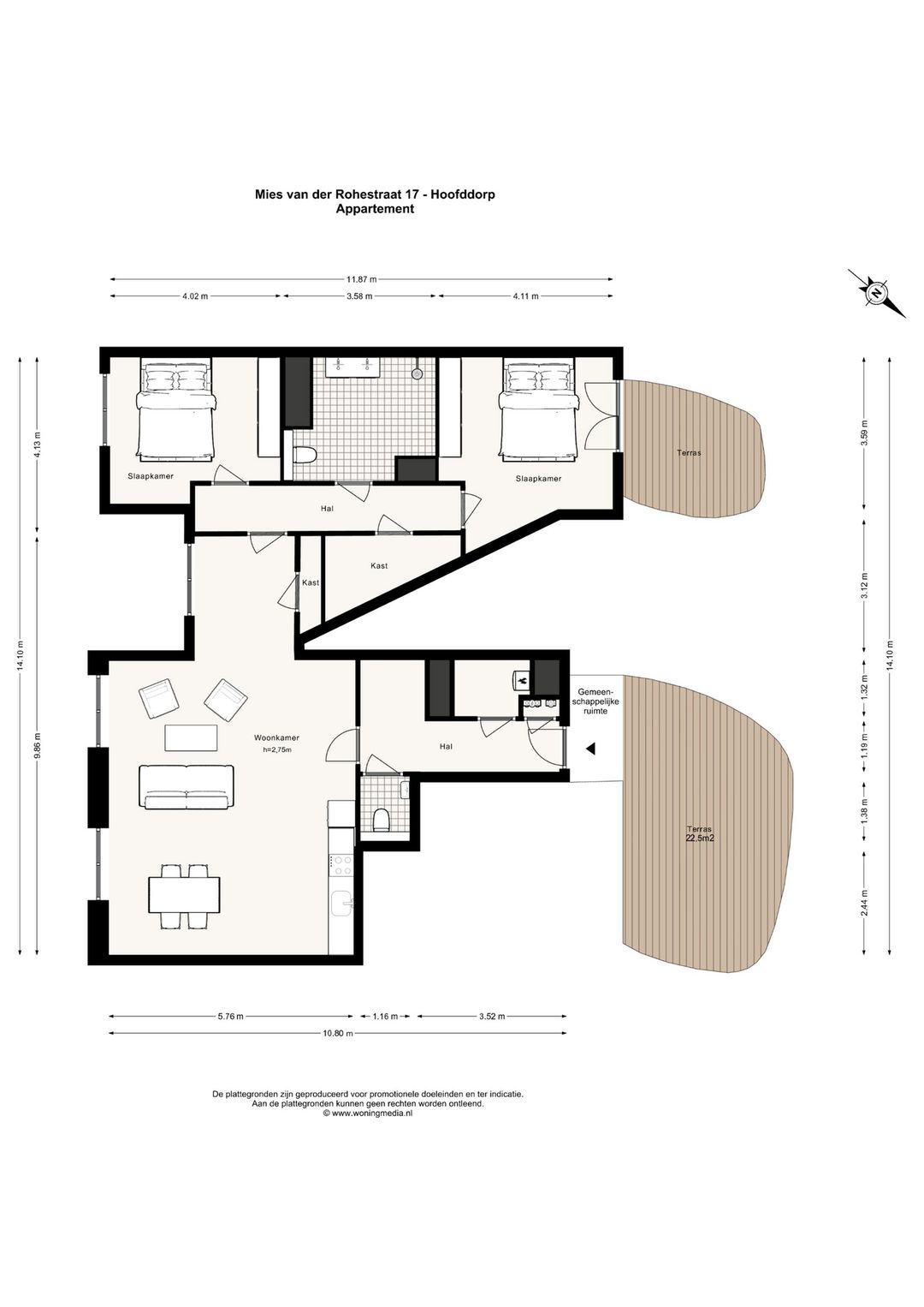 Foto 28 van Mies van der Rohestraat 17