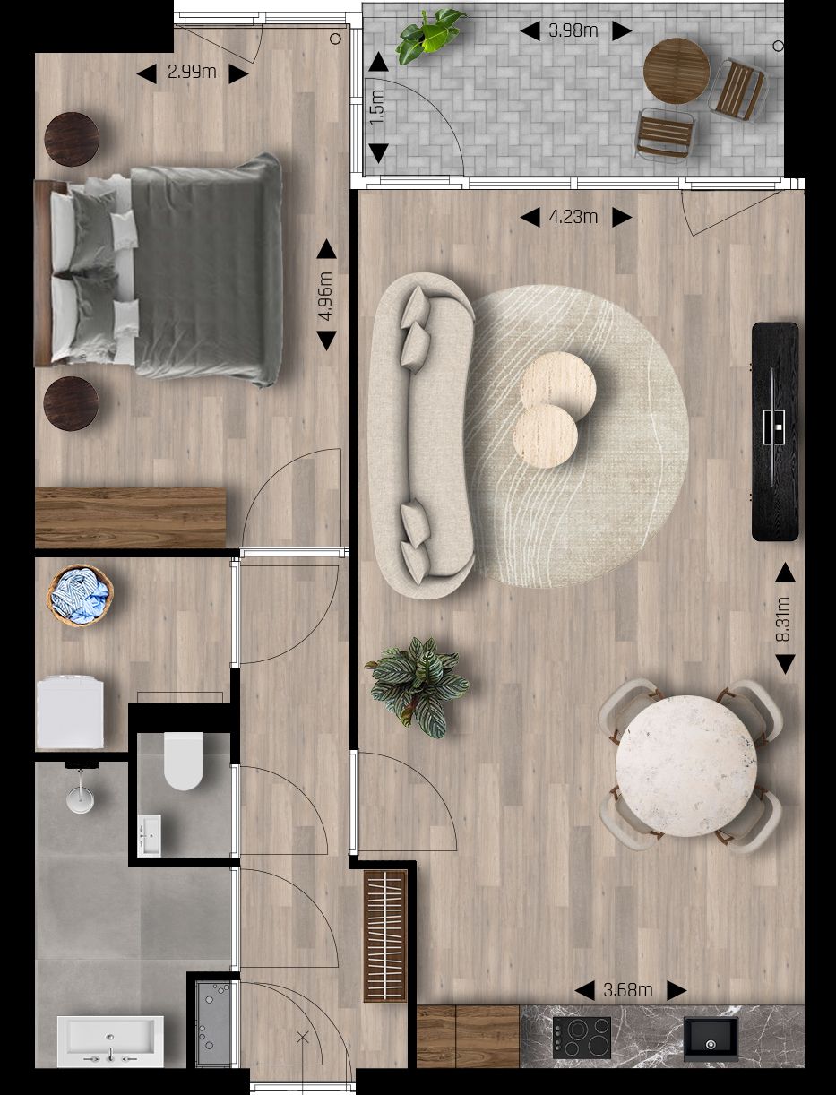 Foto 10 van Het Vogelhuis (Bouwnr. B13)