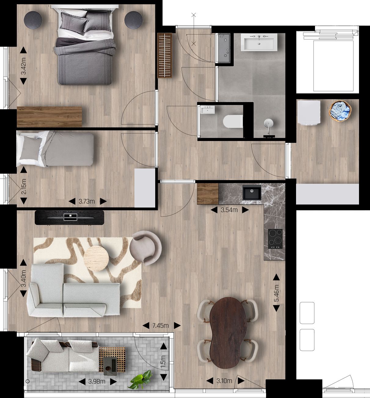 Foto 10 van Het Vogelhuis (Bouwnr. B22)