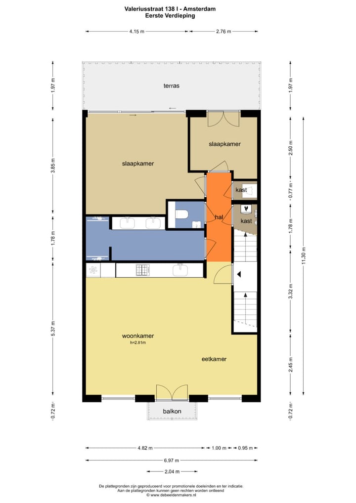 Foto 41 van Valeriusstraat 138-1