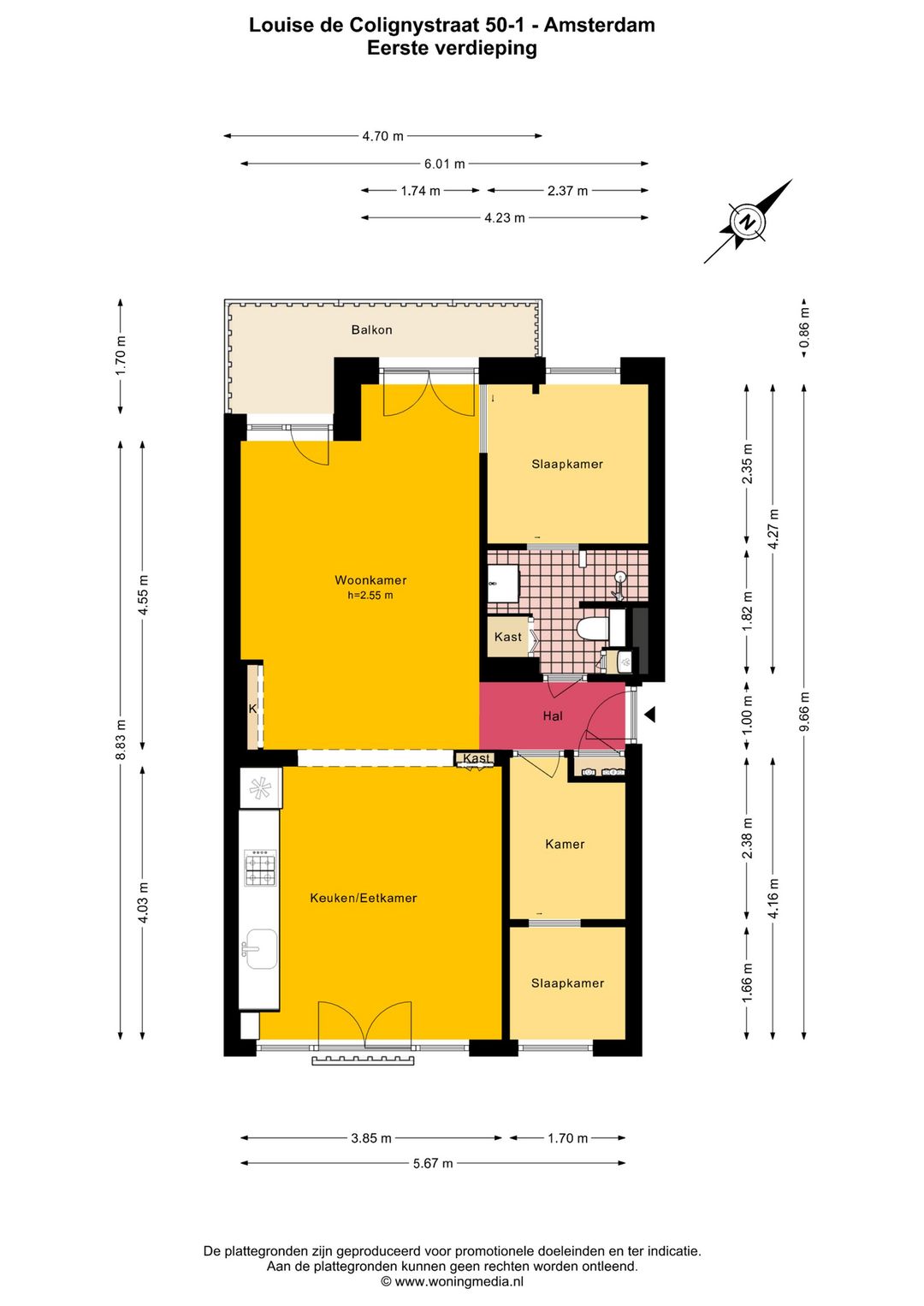 Foto 22 van Louise de Colignystraat 50-1