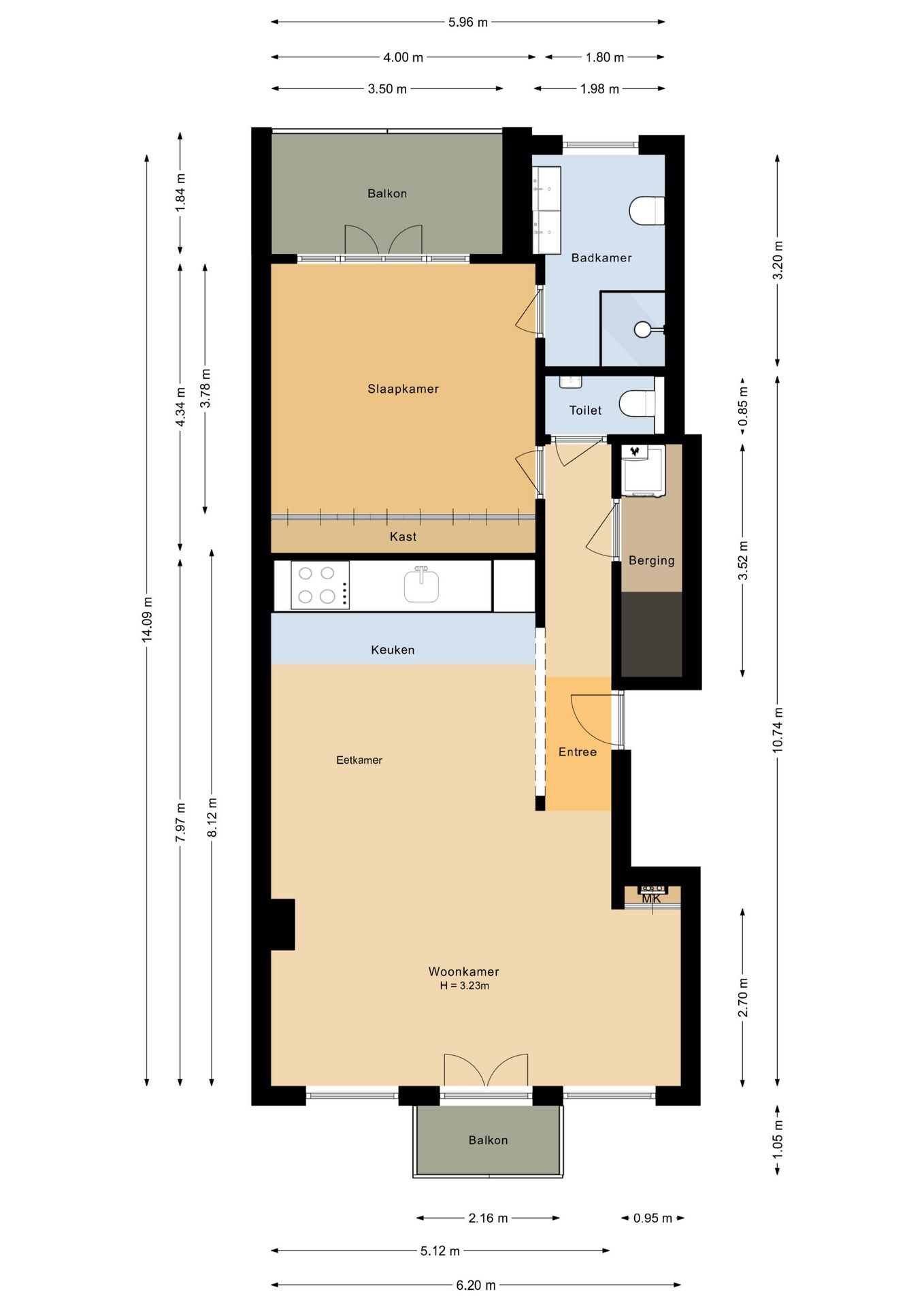 Foto 39 van Van Baerlestraat 126-1