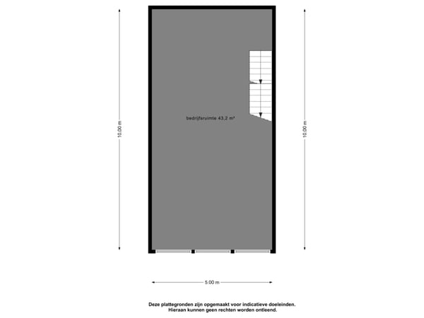 1e verdieping (optie 1)