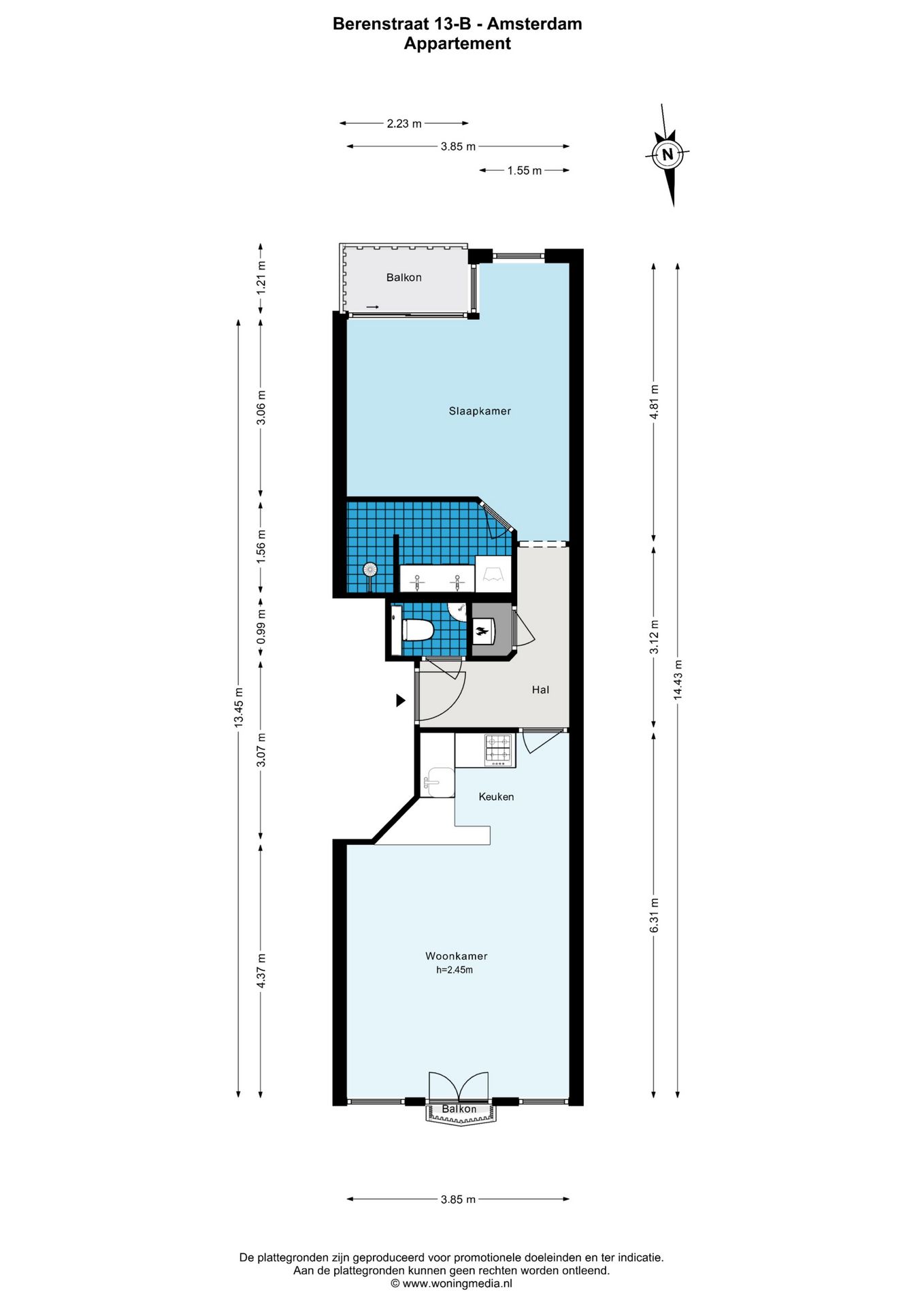 Foto 18 van Berenstraat 13-B