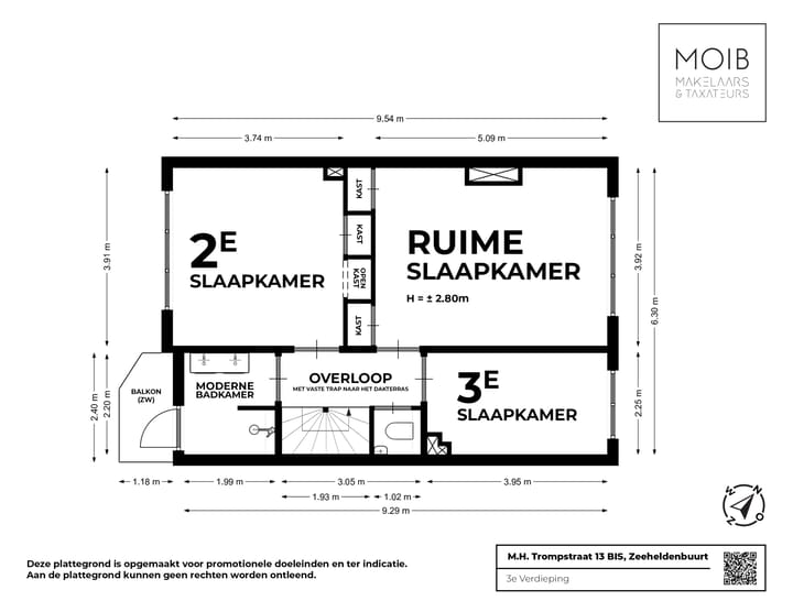 Foto 40 van M.H. Trompstraat 13-BS