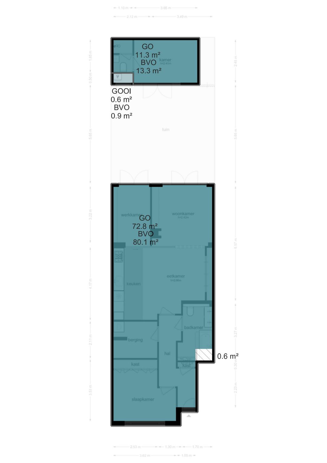 Foto 43 van Vechtstraat 134-H