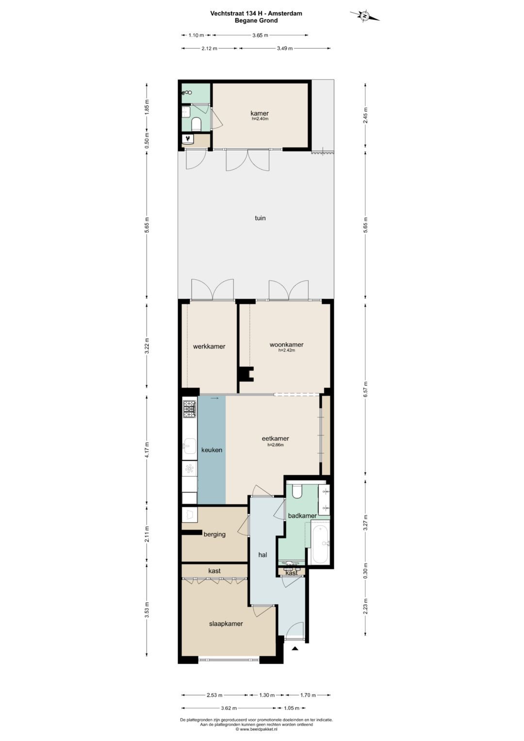 Foto 44 van Vechtstraat 134-H