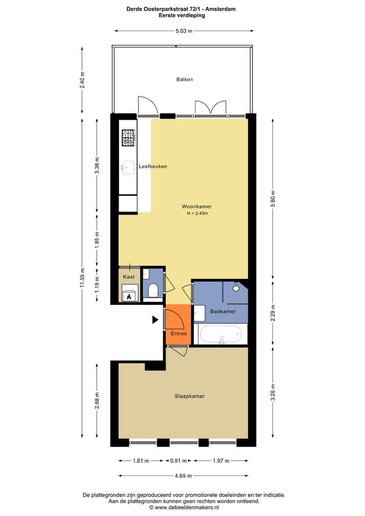 Foto 17 van Derde Oosterparkstraat 72-1