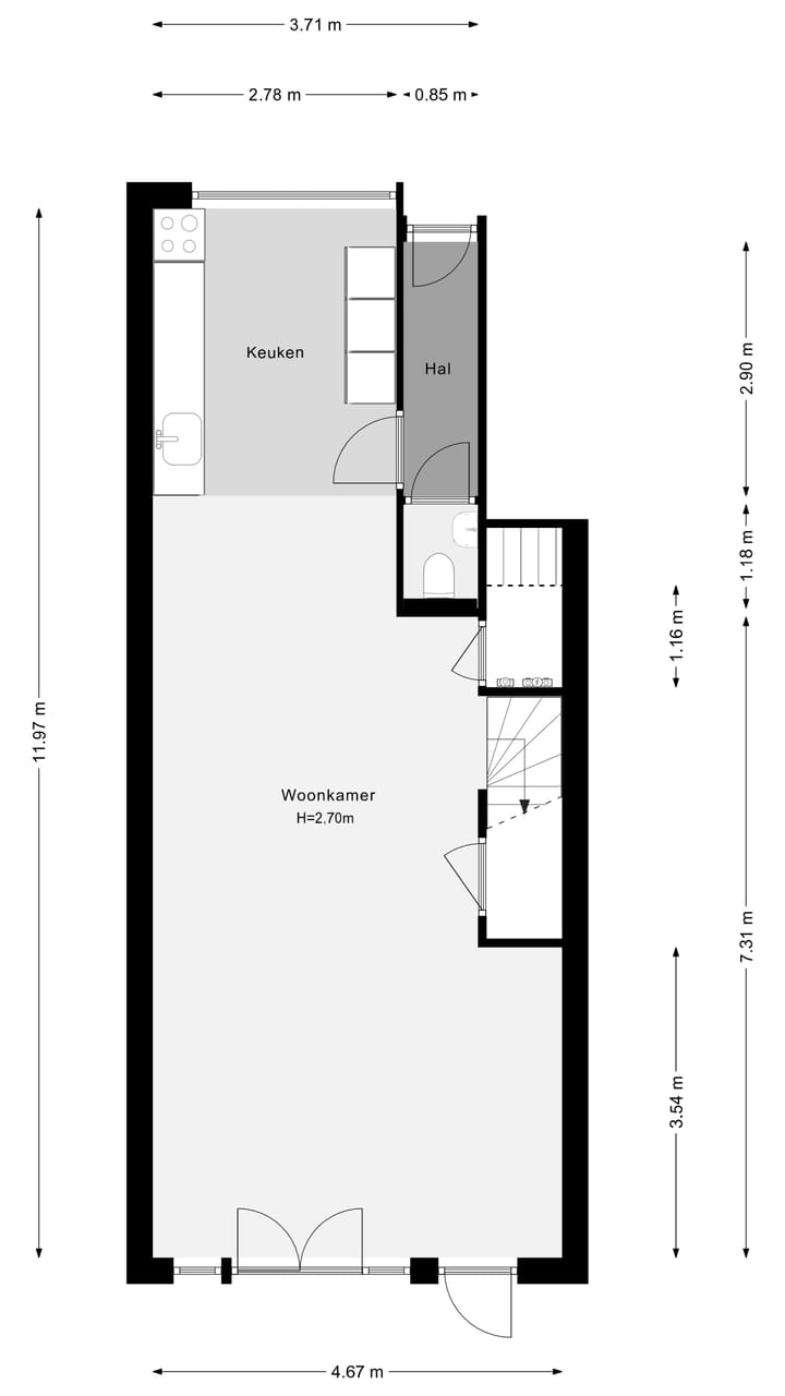 Foto 41 van Bergpolderstraat 58-B