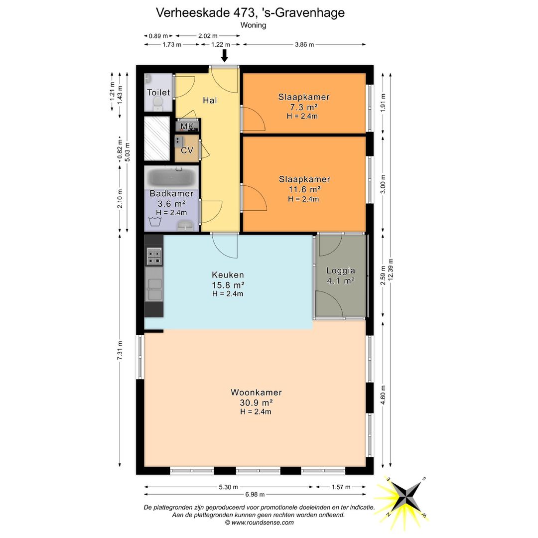 Foto 28 van Verheeskade 473