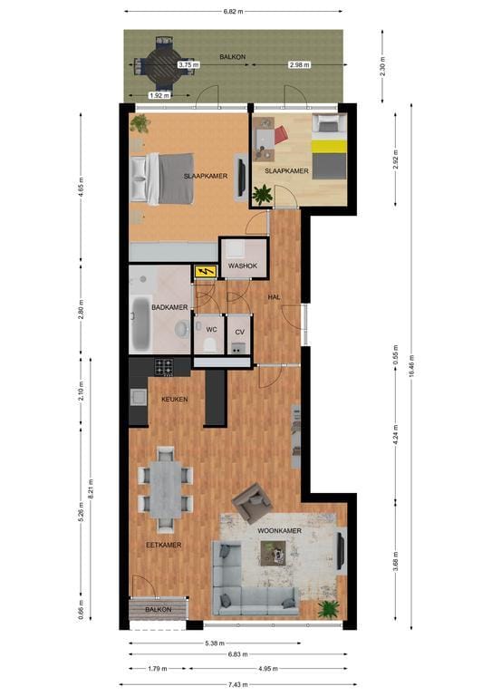 Foto 20 van Akerstraat 154-F