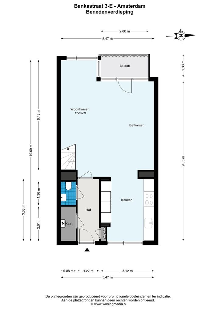 Foto 32 van Bankastraat 3-E