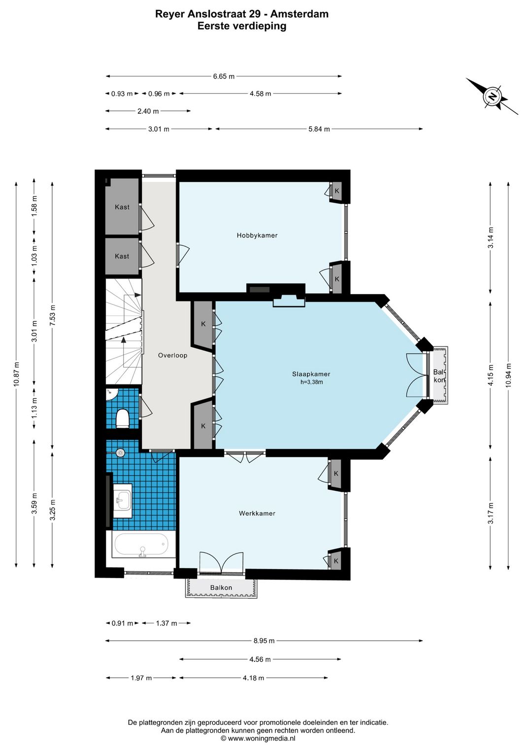 Foto 43 van Reyer Anslostraat 29-H